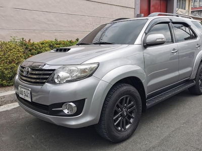 Silver Toyota Fortuner 2015 for sale in Automatic