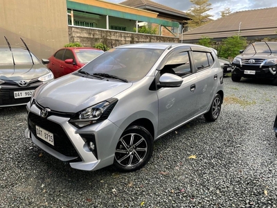 Silver Toyota Wigo 2021 for sale in Quezon City