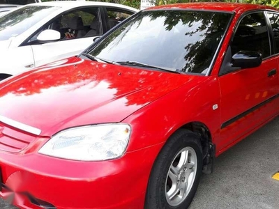 Honda Civic 1.5Lxi 2001 Red Sedan For Sale