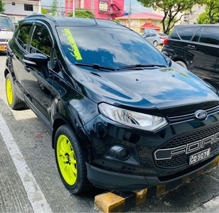 Black Ford Ecosport 2018 for sale in Manual