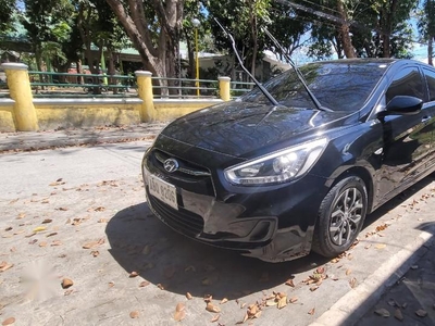 Black Hyundai Accent 2016 for sale in Las Piñas