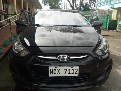 Black Hyundai Accent 2016 for sale in Quezon