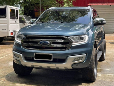 Blue Ford Everest 2018 for sale in Automatic