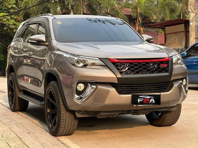 Bronze Toyota Fortuner 2018 for sale in Automatic