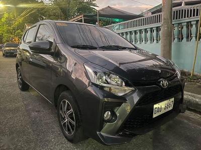 Grey Toyota Wigo 2021 for sale in Automatic