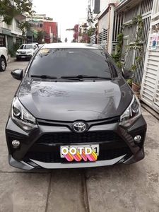 Grey Toyota Wigo 2021 for sale in Makati