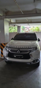 Pearl White Mitsubishi Montero Sport 2018 for sale in Caloocan