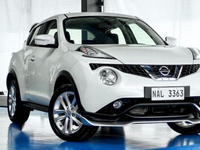 Pearl White Nissan Juke 2017 for sale in Quezon