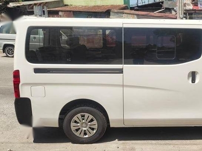 Pearl White Nissan Urvan 2018 for sale in Quezon