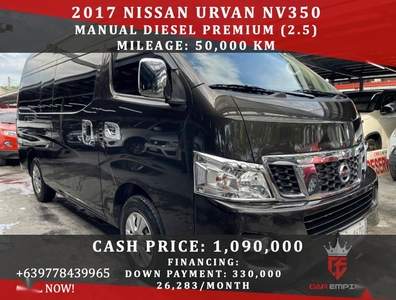 Purple Nissan Urvan 2017 for sale in Manual