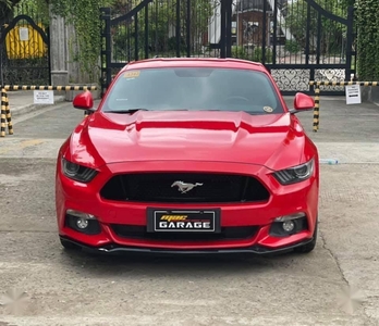 Red Ford Mustang 2018 for sale in Quezon