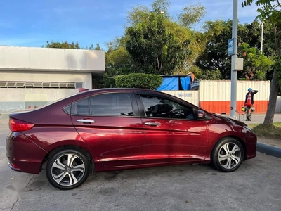 Red Honda City 2014 for sale in Quezon