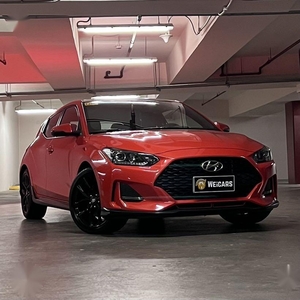 Red Hyundai Veloster 2019 for sale in Marikina