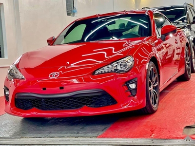 Red Toyota 86 2018 for sale in Quezon