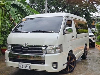 Sell Pearl White 2018 Toyota Hiace in Manila