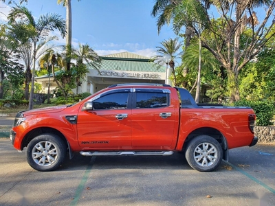 Selling Orange Ford Ranger 2014 in Quezon City