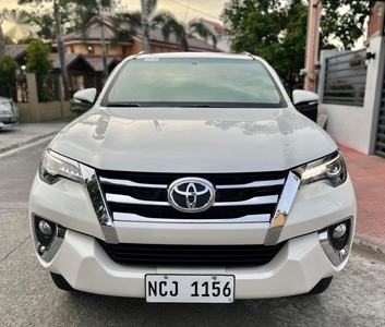 Selling Pearl White Toyota Fortuner 2016 in Quezon