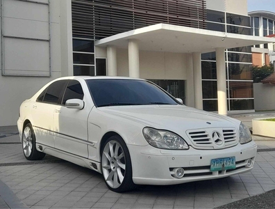 Selling White Mercedes-Benz S-Class 2003 in Marikina