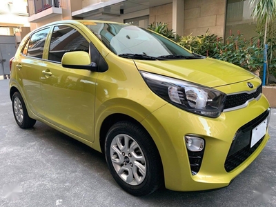 Selling Yellow Kia Picanto 2020 in Manila
