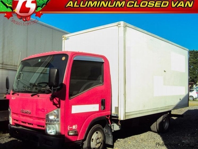 Used Isuzu Elf Aluminum Closed Van