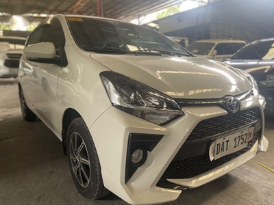 White Toyota Wigo 2021 for sale in Automatic