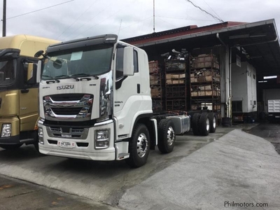 Used Isuzu giga cyh 8x4 12wheel cab & chassis rigid truck new for sale sinotruk howo shacman dongfeng faw