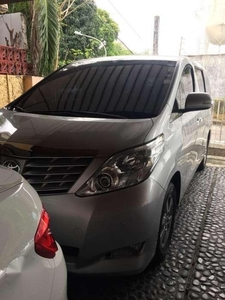 Fresh Toyota Alphard AT Silver Van For Sale