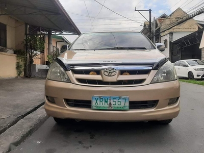 Beige Toyota Innova 2006 for sale in Automatic
