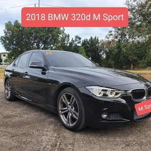 Black BMW 320D 2018 for sale in Pasig