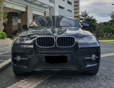 Black BMW X6 2010 for sale in Automatic