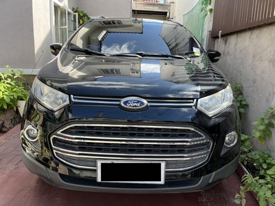 Black Ford Ecosport 2015 for sale in Automatic