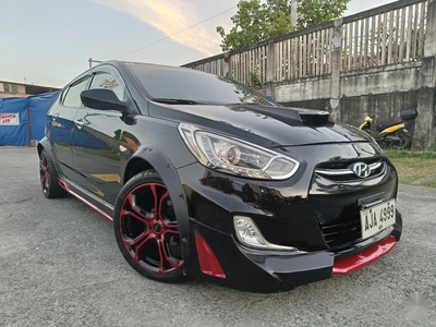 Black Hyundai Accent 2015 for sale in Cainta