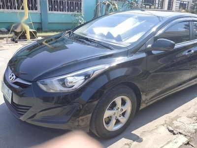 Black Hyundai Elantra 2014 for sale in Caloocan