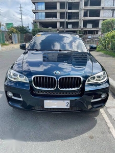 Blue BMW X6 2015 for sale in Pasay