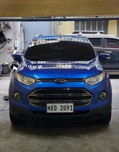 Blue Ford Ecosport 2018 for sale in Automatic