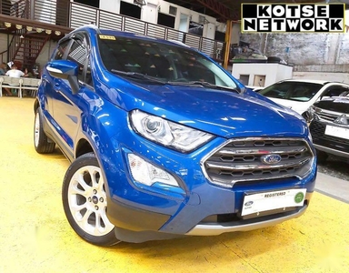 Blue Ford Ecosport 2020 for sale in Automatic