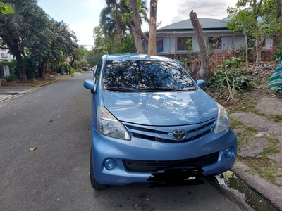 Blue Toyota Avanza 2012 for sale in Quezon