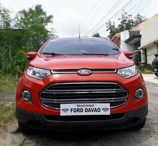 Ford Ecosport Titanium 2017 Red For Sale