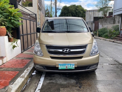 Golden Hyundai Starex 2009 for sale in Quezon