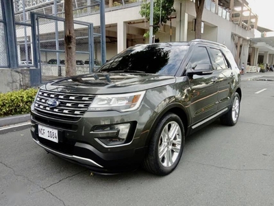 Grey Ford Explorer 2016 for sale in Pasig
