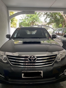 Grey Toyota Fortuner 2015 for sale in Automatic