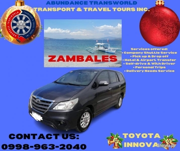 INNOVA FOR RENT UNIT & DRIVER TO ANY POINT OF LUZON!