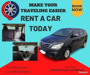 INNOVA(7-SEATERS)FOR RENT!