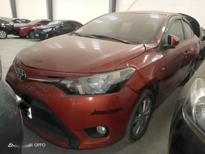 Orange Toyota Vios 2017 for sale in Quezon