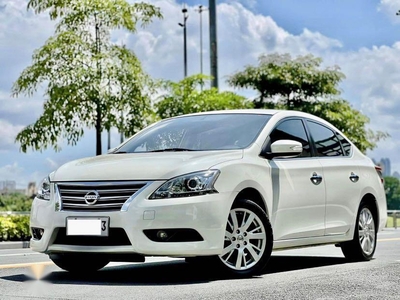 Pearl White Nissan Sylphy 2015 for sale in Makati