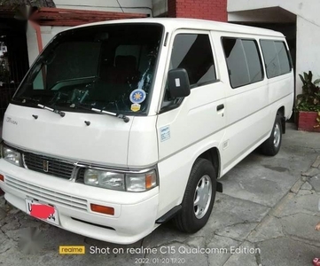 Pearl White Nissan Urvan 2013 for sale in Makati