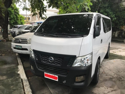 Pearl White Nissan Urvan 2016 for sale in Manual