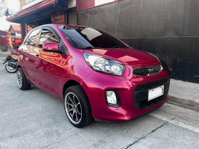 Pink Kia Picanto 2016 for sale in Quezon