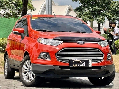 Purple Ford Ecosport 2015 for sale in Automatic