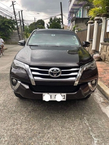 Purple Toyota Fortuner 2016 for sale in Automatic